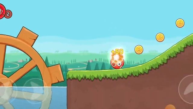 Roller Ball 6 "Прохождение игры Красный Шар 6" 1-10 уровень смотреть онлайн