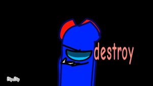 destroy me meme #animation #flipaclip #amongus #character #memes #video