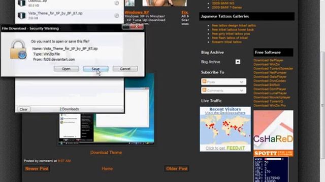 how to get vista theme for windows XP смотреть онлайн