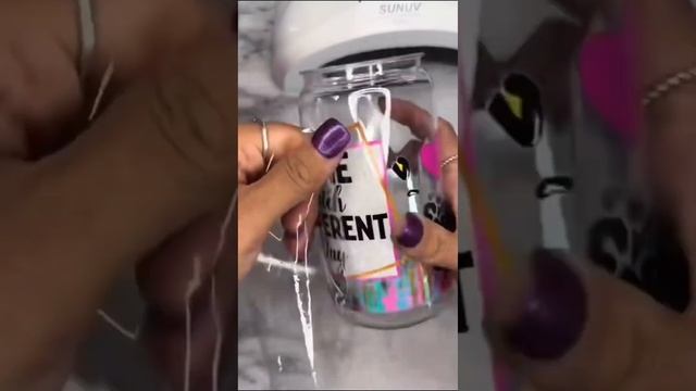 Брендирование наклейкой UV DTF