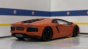 WELLY NEX Lamborghini Aventador Coupe 1:24 Diecast Car
