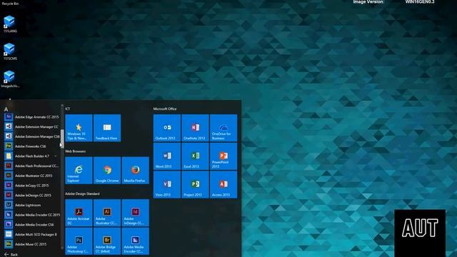 AUT Windows 10 - Opening Microsoft Edge Browser смотреть онлайн