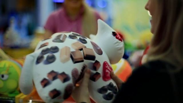 Антистрессовые игрушки - рекламный ролик для торгового центра