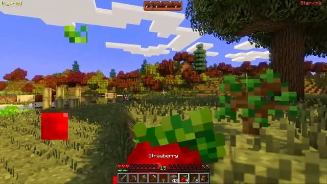 Minecraft: Life In The Woods - EP3 - Apple Trees! смотреть онлайн