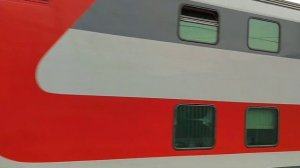 Электровоз ЭП2К-422 с пассажирским поездом "Москва-Самара"