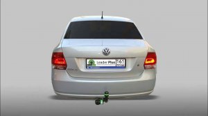 Установка фаркопа Leader V119-A. VOLKSWAGEN POLO (седан) 2010-...
