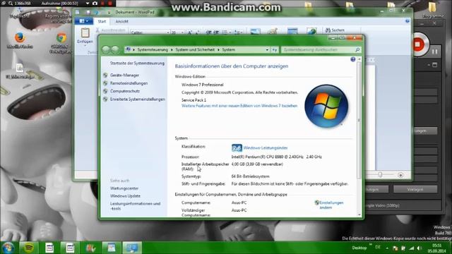 Windows 7 Tutorial : Wie viel GB-Ram hat mein PC? смотреть онлайн