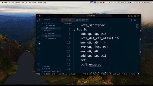 Install C++ on Mac with VsCode and Clang