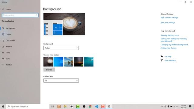 How to Change Desktop Background Wallpaper in Windows 10 Desktop Wallpaper Change In Windows