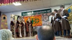 В СОШ 7 г. Сунжа. ингушское сватовство#наьна мотт#декадаиегушского языка#г1алг1ай#ингуши#даьхе#