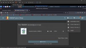 OWASP Juicy shop | tryhackme | aniket mogal | hacksudo training and testing academy 2021