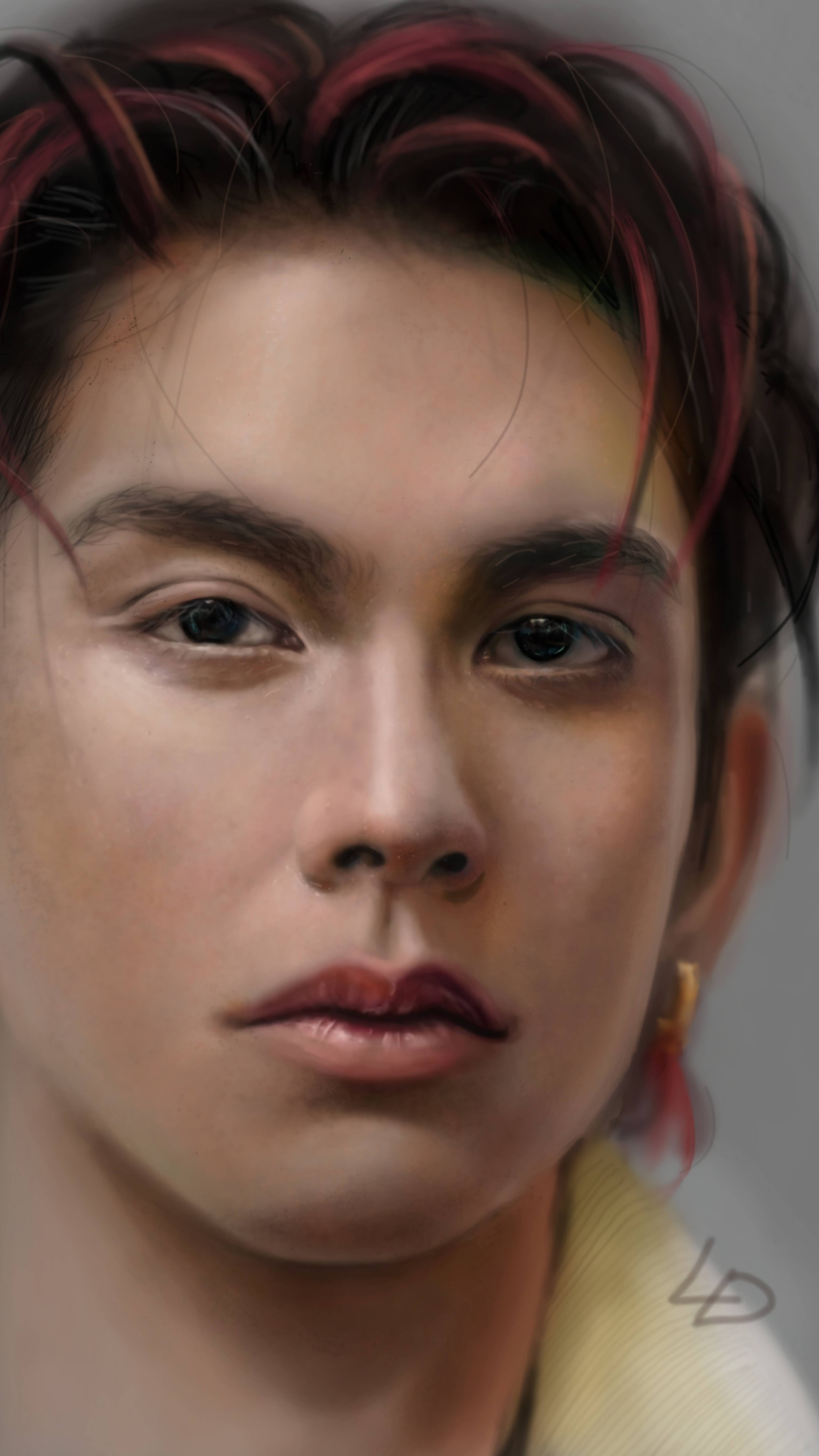 Портрет в ibisPaint Брайт Вачиравит Чиваари