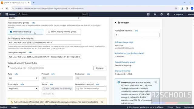 How to create and connect to Kali Linux 2023.4 EC2 Instance on AWS | Kali Linux on AWS Cloud