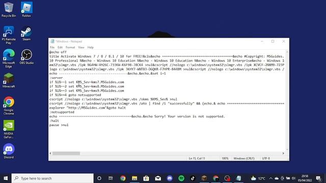 How to activate Windows 7/8/8.1/10 completely for free very simple смотреть онлайн