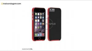 Coque Apple iPhone 6 Case-Mate Slim Tough Rouge