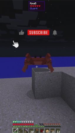 Гайд на Краба в майнкрафт / Crab in Minecraft #shorts #minecraft #crab #gaming #games