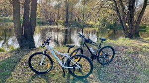 Осенняя вело прогулка по парку культуры Леоново "Сад будущего"