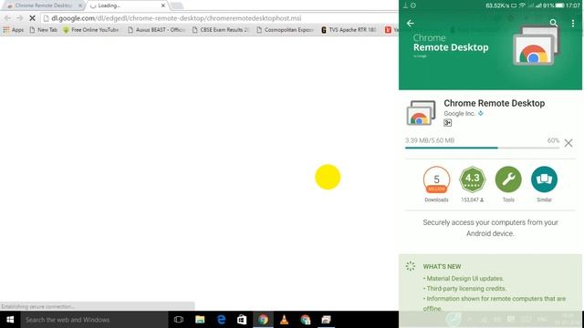 HOW TO OPERATE PC OR LAPTOP FROM AN ANDROID DEVICE | VIA CHROME смотреть онлайн