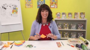 Liz Pichon shows you how to create GENIUS doodles with sticky notes!