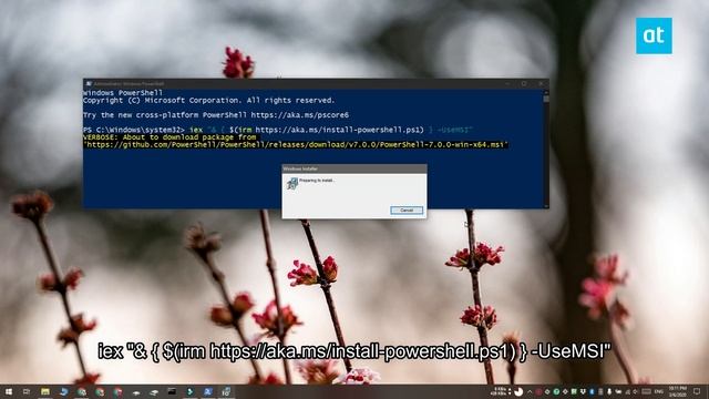 How to update to PowerShell 7 0 on Windows 10