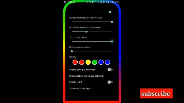 border light kaise lgaye || how to set border light in any android смотреть онлайн