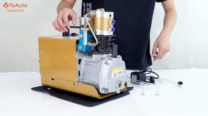 ToAuto High Pressure Air Compressor Airgun paintball PCP Air Pump  30MPA 4500PSI