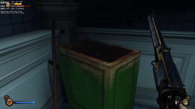 Bioshock: Infinite (2013) - Gameplay Video (1080p, Core i5-6400/GTX 1050Ti/16GB DDR4) смотреть онлайн