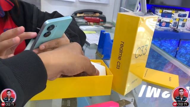 AQUA BLUE | REALME C33 | UNBOXING AND REVIEWS | CRIS TV | #realme#realmec33
