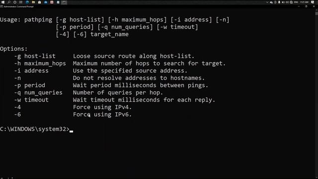 CMD COMMANDS/NETWORK COMMAND OF COMMAND PROMPT
