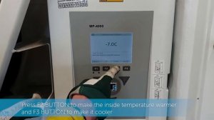 How to Change Temperature Thermo King MP4000 reefer container