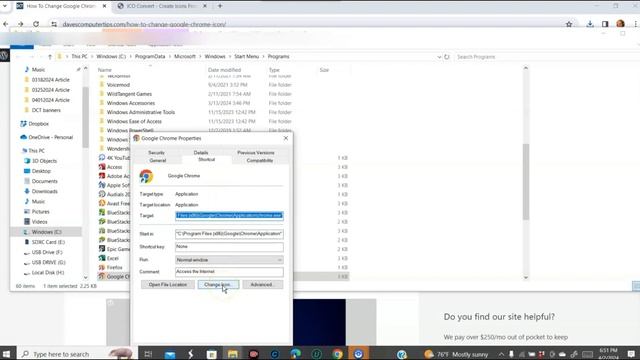 How To Change Google Chrome Icon смотреть онлайн