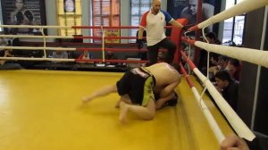 Бой нашего тренера Балаева М. С. на турнире по ММА 04.04.15