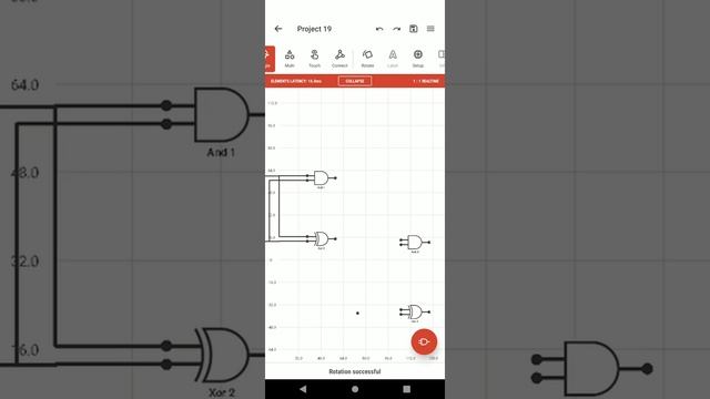Full adder simulation in Mobile | NNN | Digital electronics