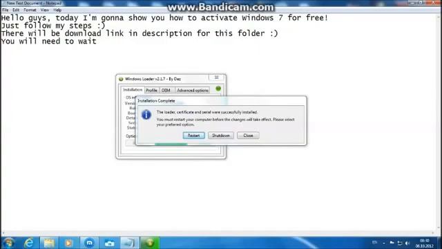 How to activate windows 7 for free смотреть онлайн