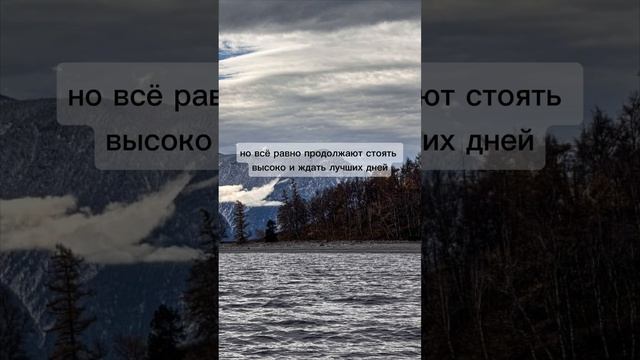 ЕСЛИ ТЕБЕ КАЖЕТСЯ, ЧТО ТЫ ТЕРЯЕШЬ ВСЁ. ПОМНИ, ЧТО ДЕРЕВЬЯ ТЕРЯЮТ СВОИ ЛИСТЬЯ КАЖДЫЙ ГОД, НО ВСЕРОВНО