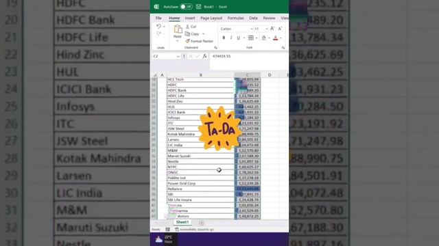 Data Visualisation in Seconds in Excel #excel #shortsvideo #vba #ado #dashboard #vba