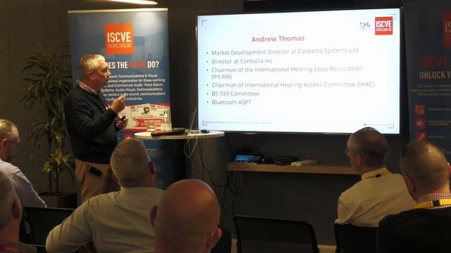 ISCVE Get Ahead Event - Bluetooth LE Audio used as Assistive Listening Systems