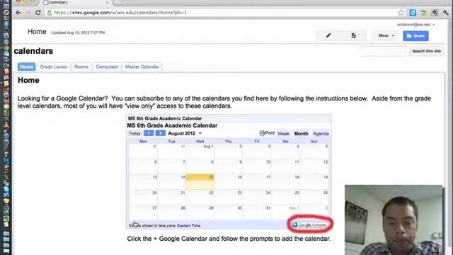 Google Calendar Launchpad