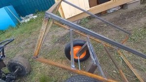 прицеп на квадроцикл детский своими руками.