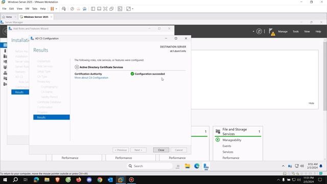 Cách Triển Khai Dịch Vụ Active Directory Certificate Service trên Windows Server 2025 #1 смотреть онлайн