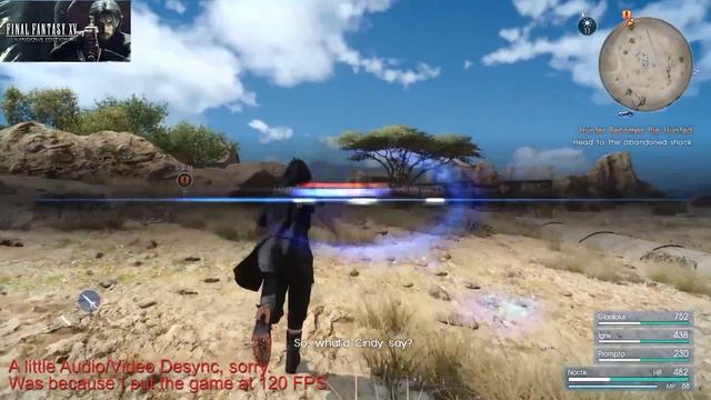 Final Fantasy XV Windows Edition Demo Gameplay