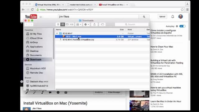 Install Windows in VirtualBox on Mac смотреть онлайн