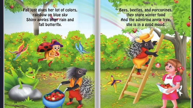 The Amazing Apple Tree: Dona Brooks: read aloud: Seasons