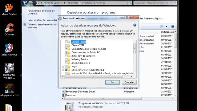 Como colocar os gadgets e outros recursos que sumiram da área de trabalho смотреть онлайн