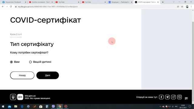 Как распечатать международный COVID-сертификат на портале Дия смотреть онлайн