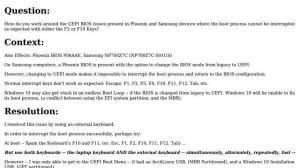I can t access the BIOS setup using F2 key on Samsung NP270E5V laptop (3 Solutions!!)