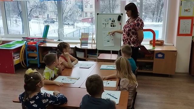 Занятие по конструированию Канатная дорога