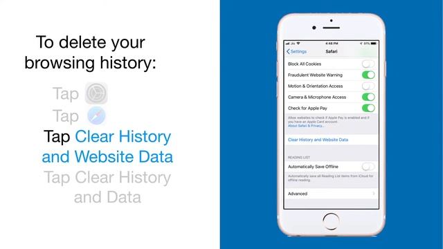 Clear cache cookies on iPhone смотреть онлайн