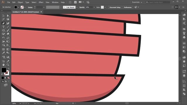 apple slices vector illustration | adobe illustrator tutorial смотреть онлайн