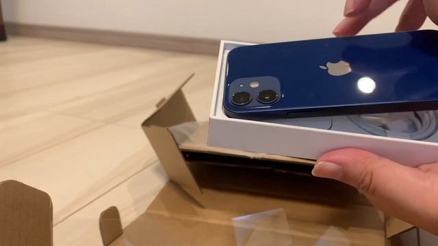 iPhone12 mini blue смотреть онлайн
